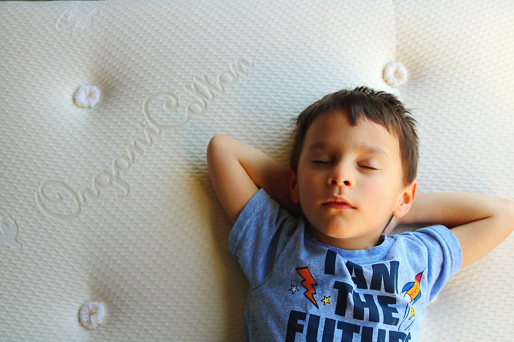 Close Up of Organic Cotton Cover