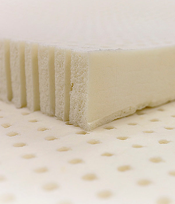 Close up detail image of our Dunlop Latex