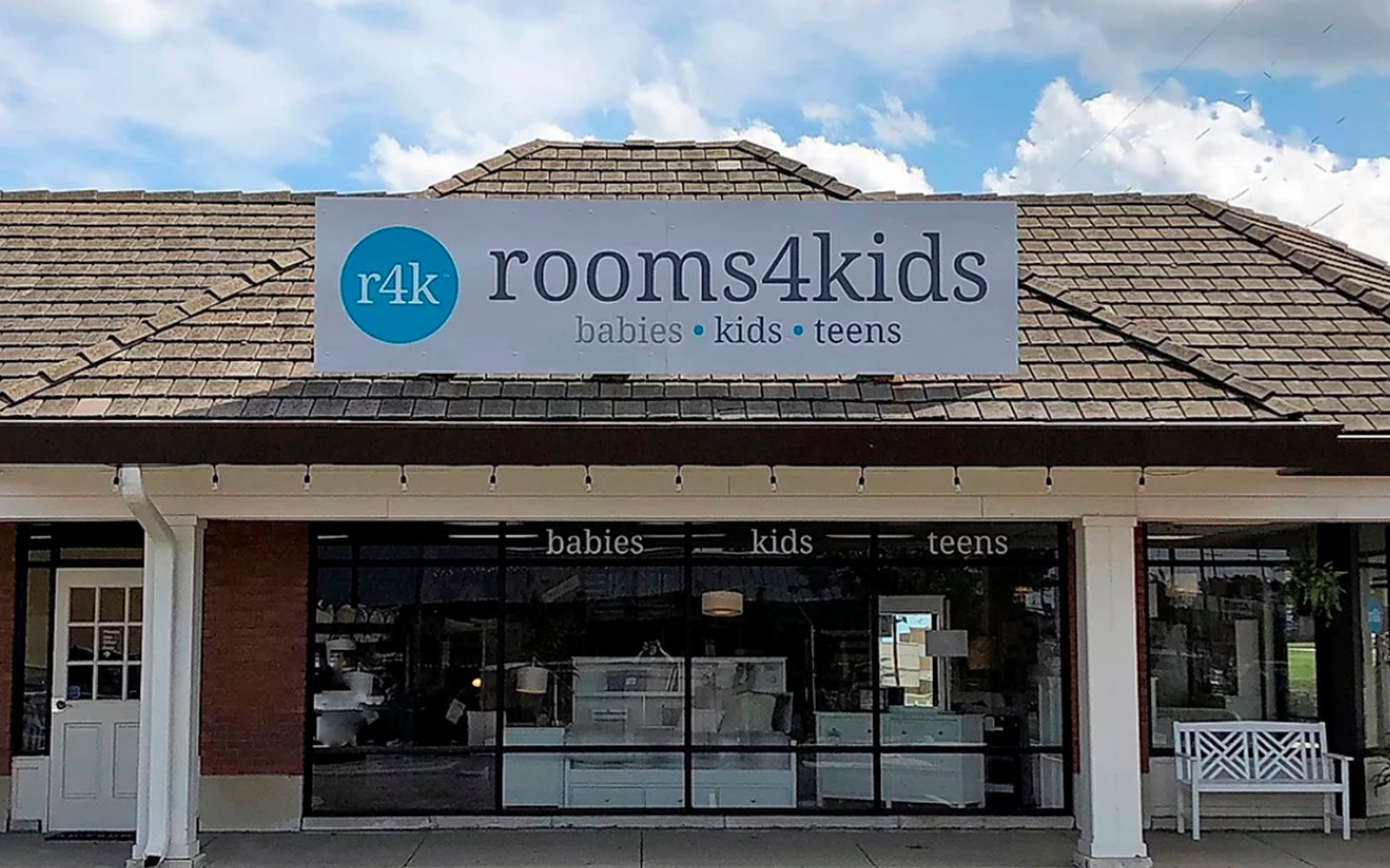 Rooms4Kids Naperville IL Storefront Harvest Green
