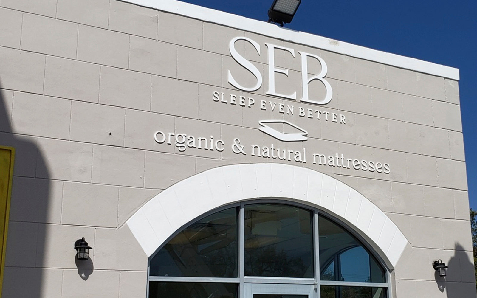 Natural Organic Green Latex Harvest Green Mattress SEB Mattress in Miami FL Outside Image