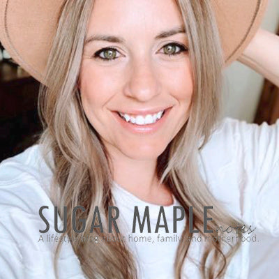 Sarah from Sugar Maple Notes | Organic Mattress | Green Mattress | Fiberglass Free Mattress | harvestgreenmattress logo