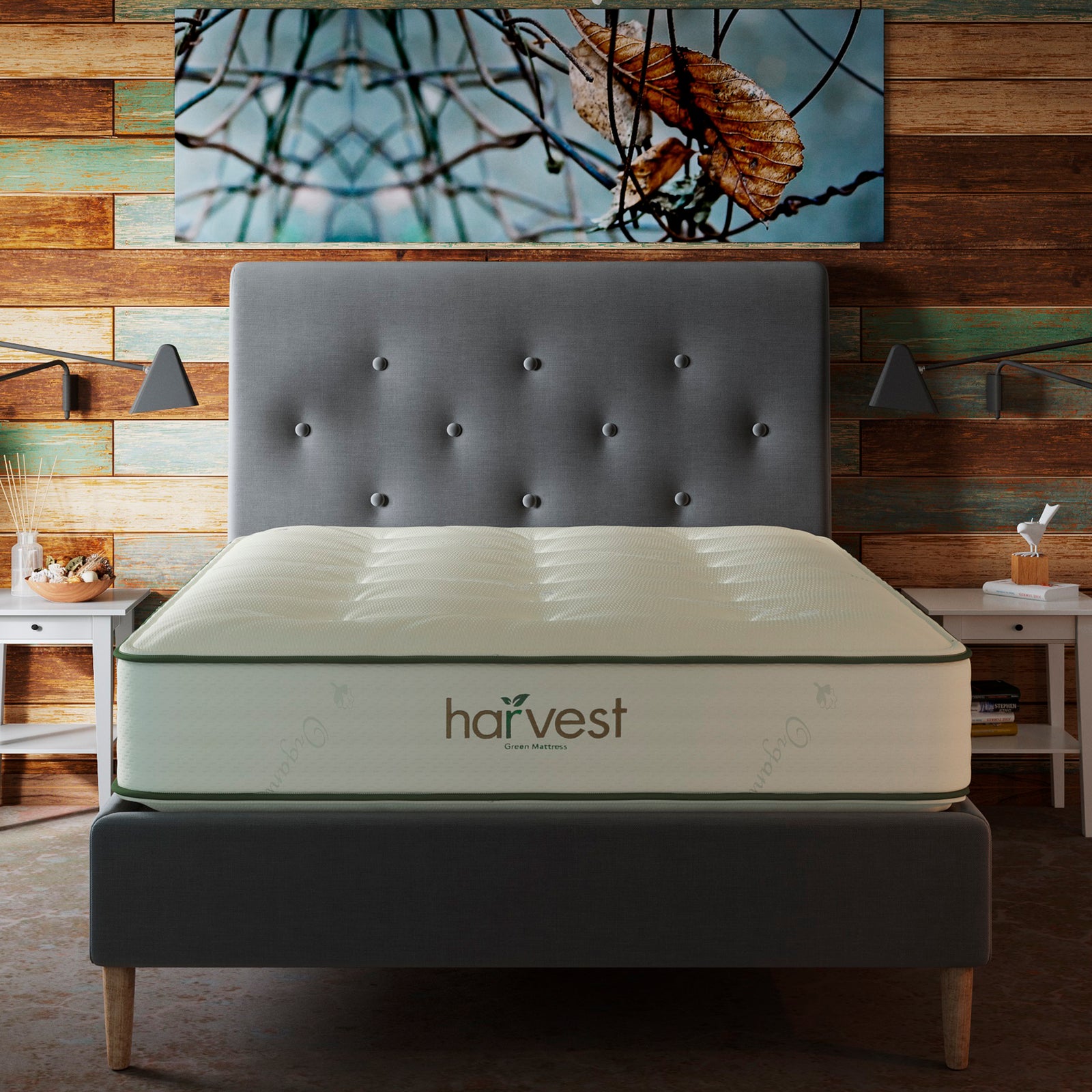 Natural Double Sided Mattresses Harvest Green Mattress
