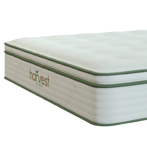 Harvest Vegan Mattress Pillow Top Corner