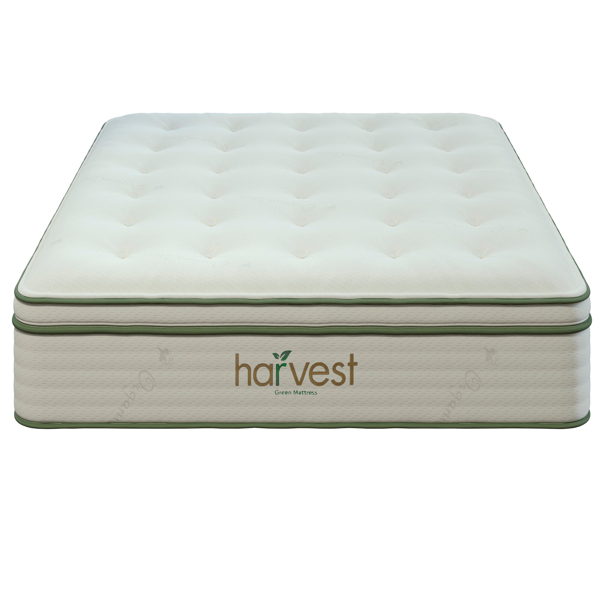 Harvest Green Pillow Top Mattress In A Room